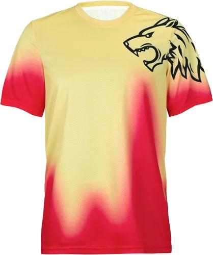Wisdom Leaves Camiseta de ciclismo de montaña para hombre, de manga corta, para descenso, absorbe la humedad y de secado rápido
