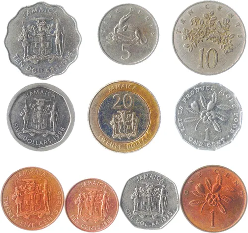 Miniatura 39 de Malta 10 Monedas Mixtas Moneda Maltesa Mils Céntimos Desde 1972