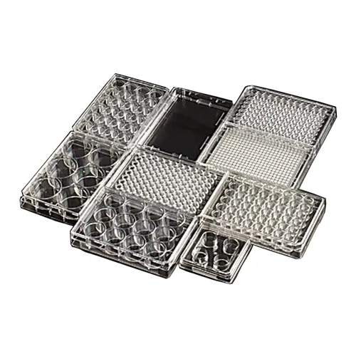 Miniatura 7 de Celltreat 229195 96 Placa de cultivo de tejidos de poliestireno transparente con tapa, estéril, área de crecimiento celular de 0.1 in², fondo plano