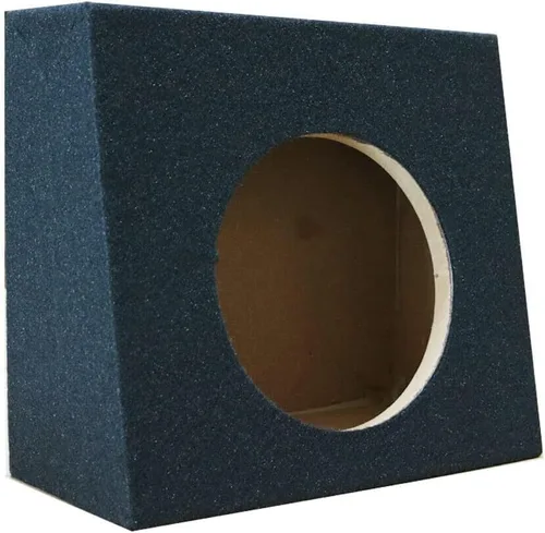 Miniatura 5 de 1 caja de subwoofer de camión de ángulo sellado individual de 12 pulgadas con MDF grueso y resistente, woofer de 12 pulgadas (1 unidad)