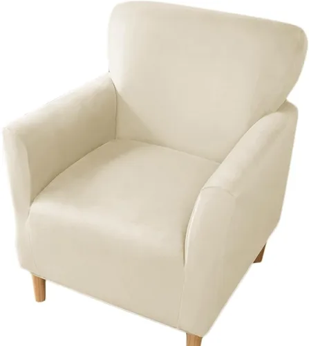 Miniatura 23 de XMAYODS Funda elástica para silla de club, fundas para silla de bañera, funda suave para sillón, protector de muebles extraíble, funda para silla