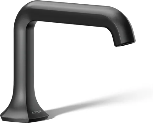 Miniatura 36 de KOHLER 27000-4K-BMB - Grifo de baño de un solo mango con montaje de drenaje emergente, grifo de lavabo de baño de un agujero, 1.0 gpm, negro mate