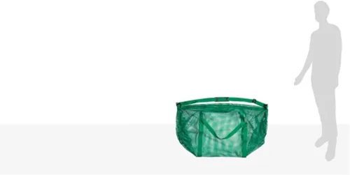 Miniatura 16 de Champion Sports Bolsa de lona de malla con cremallera y correa de hombro ajustable, 15 x 36 pulgadas, multiusos, bolsa de gimnasio de gran