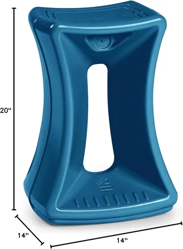 Miniatura 3 de Simplay3 American Home Live Fit - Silla de equilibrio activo, taburete de 20 pulgadas para adultos y adolescentes, silla ergonómica de escritorio