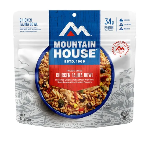 Miniatura 10 de Mountain House Lasaña de carne Alimentos liofilizados para acampar, 4 porciones, vida útil de 30 años, paquete de 2