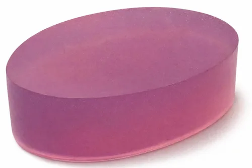 Miniatura 5 de Eclectic Lady Barra de jabón de champú lila con aceite de argán puro, proteína de seda, proteína de miel y extractos de flor de caléndula, aloe