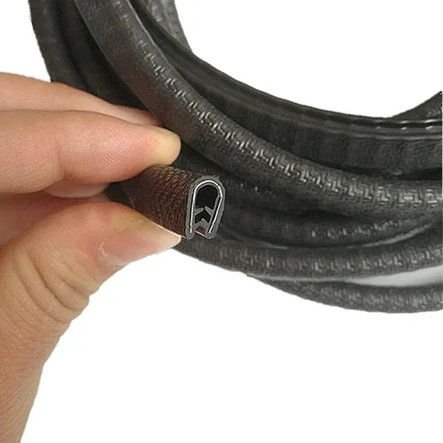 Moyishi Borde de PVC negro, 3.5 pies (3.3 ft), se adapta a bordes de 1/16 a 1/8 pulgadas, flexible, fácil de instalar, protege superficies afiladas
