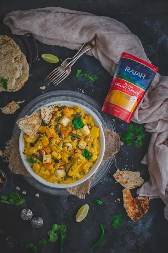 Miniatura 4 de Rajah Haldi Cúrcuma Molida 3.53 oz