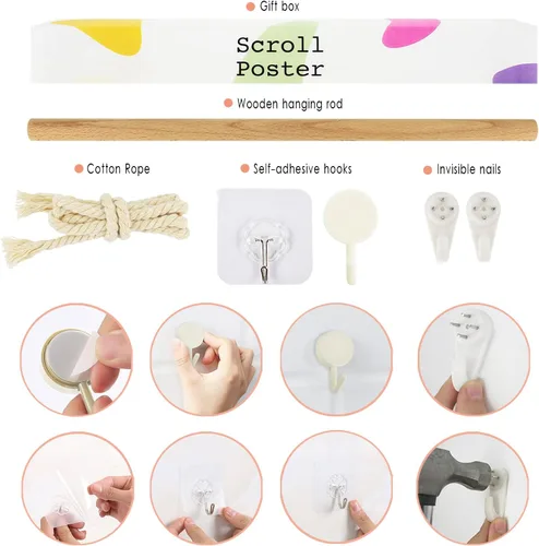 Miniatura 4 de Póster colgante original de creatividad, lienzo decorativo para pared, serie de ojos, decoración de lienzo, símbolo de videojuegos, tapiz