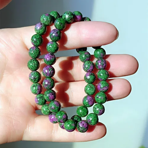 Miniatura 21 de Pulseras de triple protección con piedra de ojo de tigre de obsidiana negra con hematita para hombres y mujeres, pulsera de piedra curativa