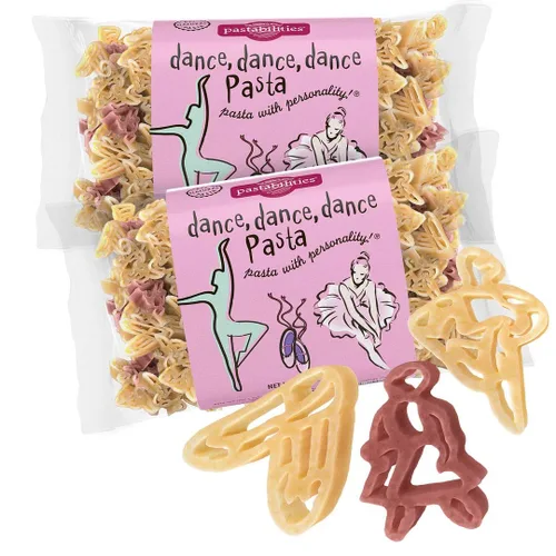 Miniatura 7 de Pastabilities Pasta con forma divertida para niños, sopa de fideos de dinosaurio, divertido dinosaurio con mezcla de sopa temática animal, pasta
