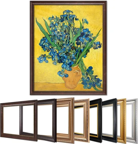 Miniatura 19 de DECORARTS - Serie de pinturas enmarcadas de Vincent Van Gogh (favoritos) – impresión giclée de arte en lienzo.
