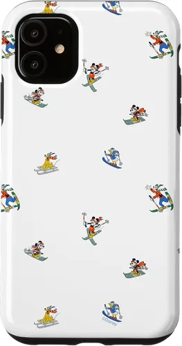 iPhone 11 Disney Mickey & Pals - Funda para vacaciones de esquí de invierno
