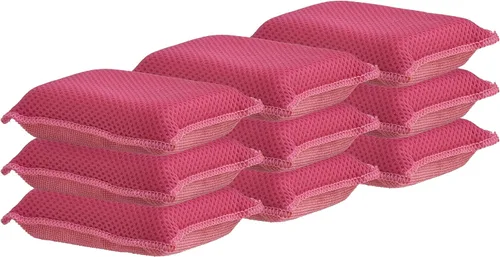 Miniatura 11 de Esponjas de microfibra para platos, esponjas de cocina, esponja antiarañazos, esponjas de limpieza para el hogar, suministros de limpieza multiusos