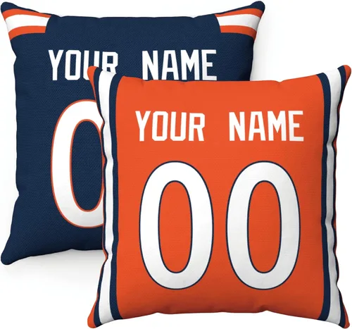 Miniatura 36 de ANTKING 2 paquetes de almohadas personalizadas con cualquier nombre y número para hombres, mujeres y niños Para Las Vegas