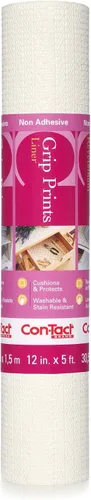 Miniatura 7 de Con-Tact Brand Grip Prints - Forro para estantes, revestimientos duraderos y no adhesivos, cajón antideslizante y revestimiento de gabinete, 18