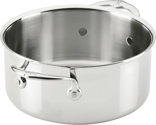 Miniatura 8 de Hestan ProBond Luxe Olla de sopa de 3 cuartos con tapa, acero inoxidable revestido profesional, construcción ProCore con revestimiento de tres