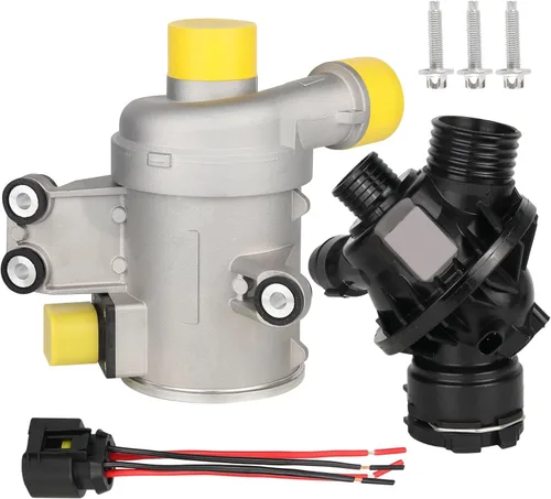 Miniatura 18 de Bomba de agua de motor eléctrico compatible con BMW 328i/328i xDrive 528i/528i xDrive 128i X3 X5 X1 Z4 2007-2016 N51/N52/N52N 3.0L aspirado