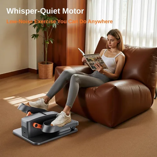Miniatura 6 de Under Desk Elliptical Machine, Electric Elliptical Leg Exerciser While Sitting for Seniors As Seen on TV, Quiet Portable Seated Pedal Exerciser for