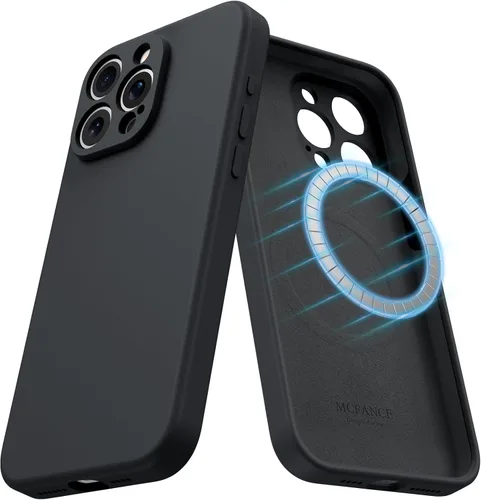 Miniatura 18 de Funda de silicona con soporte para iPhone 17 Pro [compatible con MagSafe] [Protección completa de la cámara] (6.3 pulgadas 2025), fundas de teléfono