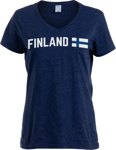 Miniatura 29 de Nations of the World - Camiseta con cuello en V para mujer