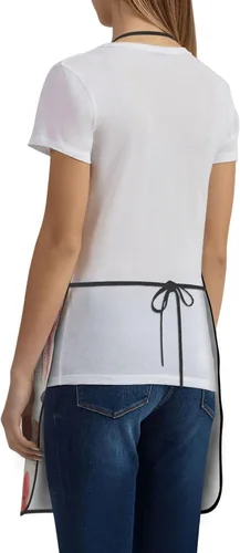 Miniatura 5 de BREAUX Color Octopus Print Apron, Apron With Pockets, Adjustable Bib Apron, Chef'S Apron, Bbq Apron, White
