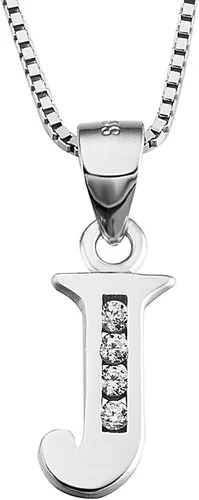 Miniatura 36 de Dijes personalizados para collar colgante con las 26 letras del alfabeto, circonita cúbica, plata esterlina S925.