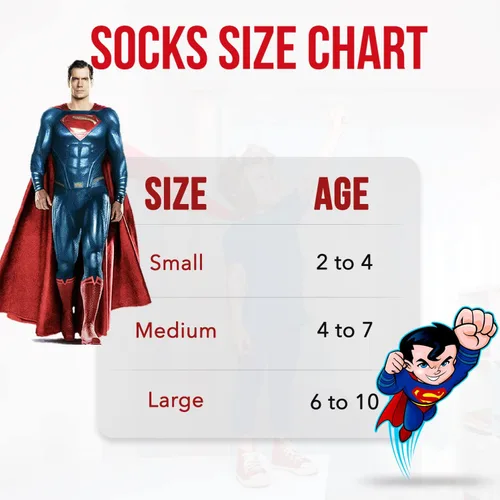 Miniatura 6 de DC Comics Calcetines para niños, paquete de 10 calcetines para niños, calcetines para niños pequeños con The Batman, Superman, Wonder Woman y Flash