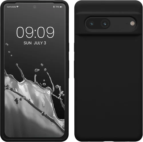 Miniatura 83 de kwmobile Funda compatible con Google Pixel 7 - Funda de silicona TPU con acabado suave - Piedra antigua