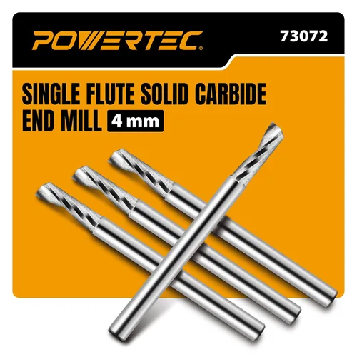 Miniatura 10 de POWERTEC Kit de incrustaciones de enrutador, juego de guía de buje de latón macizo con pasador de alineación, brocas en espiral de carburo