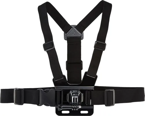 Miniatura 2 de Amazon Basics - Arnés ajustable para pecho para cámara GoPro (compatible con la serie GoPro Hero), Negro