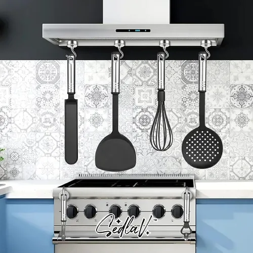 Miniatura 5 de SEDLAV Gancho magnético resistente para colgar en cocina, garaje, parrilla, crucero, lugar de trabajo y oficina, extra fuerte (6 unidades)