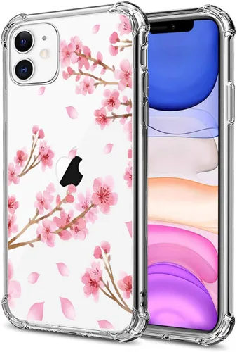 Miniatura 104 de Funda transparente de girasol compatible con iPhone SE 2022 SE 2020 7 8, funda trasera floral para niñas y mujeres, funda protectora transparente