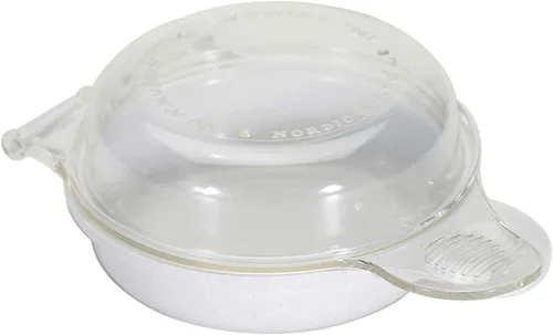 Miniatura 5 de Nordic Ware Juego de desayuno 3 en 1, 2 piezas, blanco