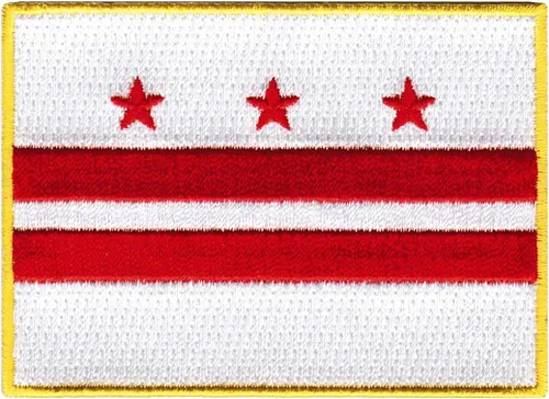 Miniatura 52 de Parche bordado de la bandera del estado de Hawaii Kanaka Maoli para planchar Kamehameha hawaiano