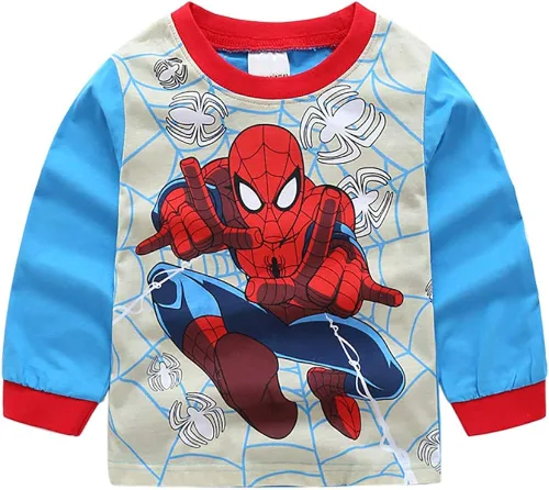Miniatura 2 de Naix Spiderman - Conjunto de pijama para niños de 2 a 7 años pijama de algodón para niños pequeños