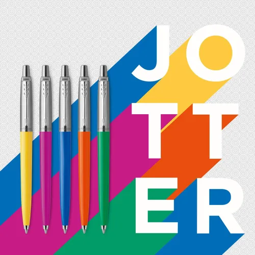 Miniatura 4 de Parker Jotter Originals - Colección de bolígrafos, acabado verde retro de los años 90, punta media, tinta negra, 1 unidad