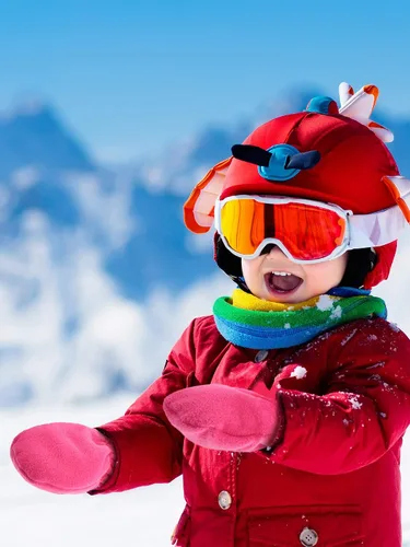 Miniatura 26 de SATINIOR 3 pares de guantes de invierno para bebés y niños pequeños, guantes cálidos de forro polar para bebé niño y niña