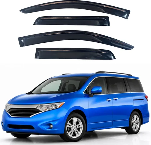 Miniatura 254 de Visor para ventana IG para Hyundai Venue 2020-2023, protector contra la lluvia, adhesivo extra duradero, deflector de viento para lado