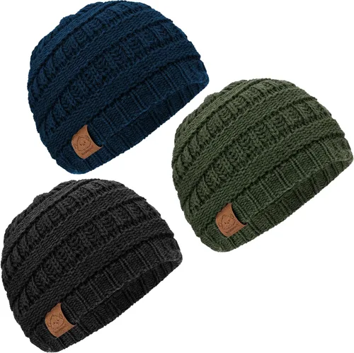 Miniatura 136 de KeaBabies 3-Pack Baby Beanies for Boys, Girls - Stretchy Knit Baby Hats, Cute Newborn