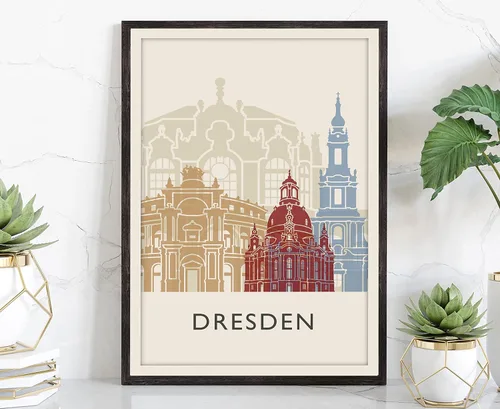Miniatura 14 de Póster de ilustración de Lisboa, póster de horizonte de Lisboa Portugal, impresión de paisaje urbano y monumento, arte de pared para el hogar