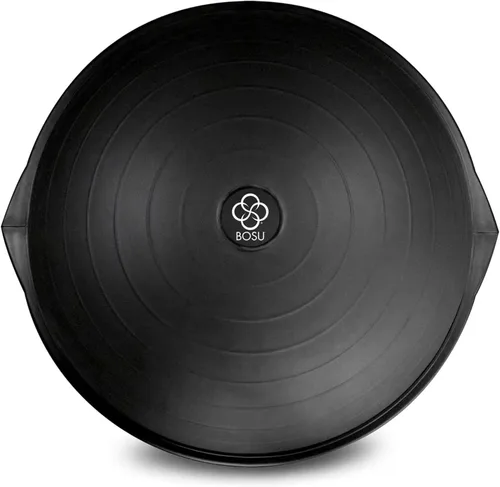 Miniatura 8 de BOSU Entrenador de equilibrio deportivo, tamaño de viaje permite fácil transporte y almacenamiento, 50 cm, Rosa/ neón
