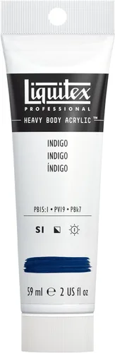 Miniatura 134 de Liquitex Pintura Acrílica Profesional de Cuerpo Pesado, Tubo de 2 oz (59ml), Rojo Fluorescente
