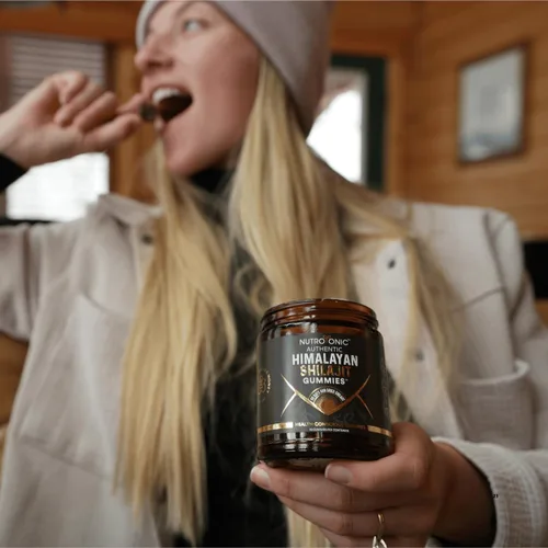 Miniatura 7 de NutroTonic® Gomitas Shilajit orgánicas del Himalaya – Sabor a vainilla de melocotón – Shilajit para hombres y mujeres – Miel de Manuka artesanal