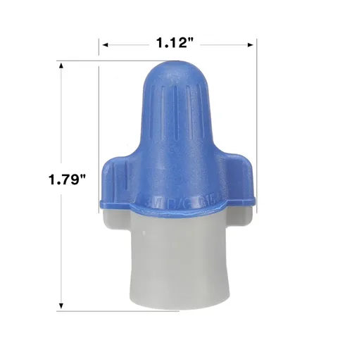 Miniatura 3 de 3M(TM) Performance Plus, conector de alambre B/G+JUG, azul/gris, 14-6 AWG (paquete x 250 unidades)