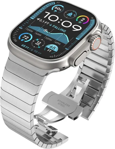 Miniatura 11 de WINGLE Correa Compatible para Apple Watch Ultra 3/2/1 Banda 49mm Series 11 10 46mm 45mm 44mm 42mm SE 3/2/1 Series 9 8 7 6 5 4 3 2 1 para Hombre