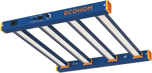 Miniatura 9 de Luz LED de crecimiento, luces de crecimiento de 500 W para plantas de interior, luz de crecimiento de espectro completo, lámpara de planta plegable