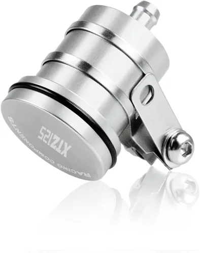 Miniatura 10 de DOLOX Vaso de aceite para Yamaha XTZ125 2003-2016 XTZ 125 2004 2005 2006 2007 2008 2009 10 10 Depósito de líquido de freno trasero Depósito de Negro
