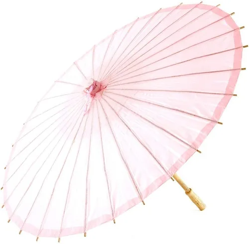 Miniatura 8 de Weddingstar Parasol de papel con deshuesado de bambú, Azul Aqua