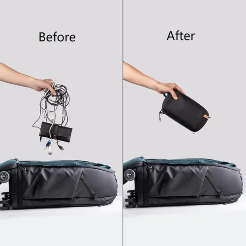 Miniatura 5 de PGYTECH Mini Organizador de Viaje para Tecnología, Funda Impermeabilizante para Tecnología, Estuche Organizador de Accesorios Electrónicos, Bolsa